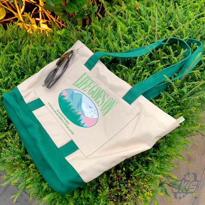 Canvas Bean Tote