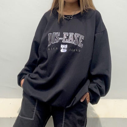 SWEATSHIRTS (DIS-EASE & LIFE GOES ON) GRADE B